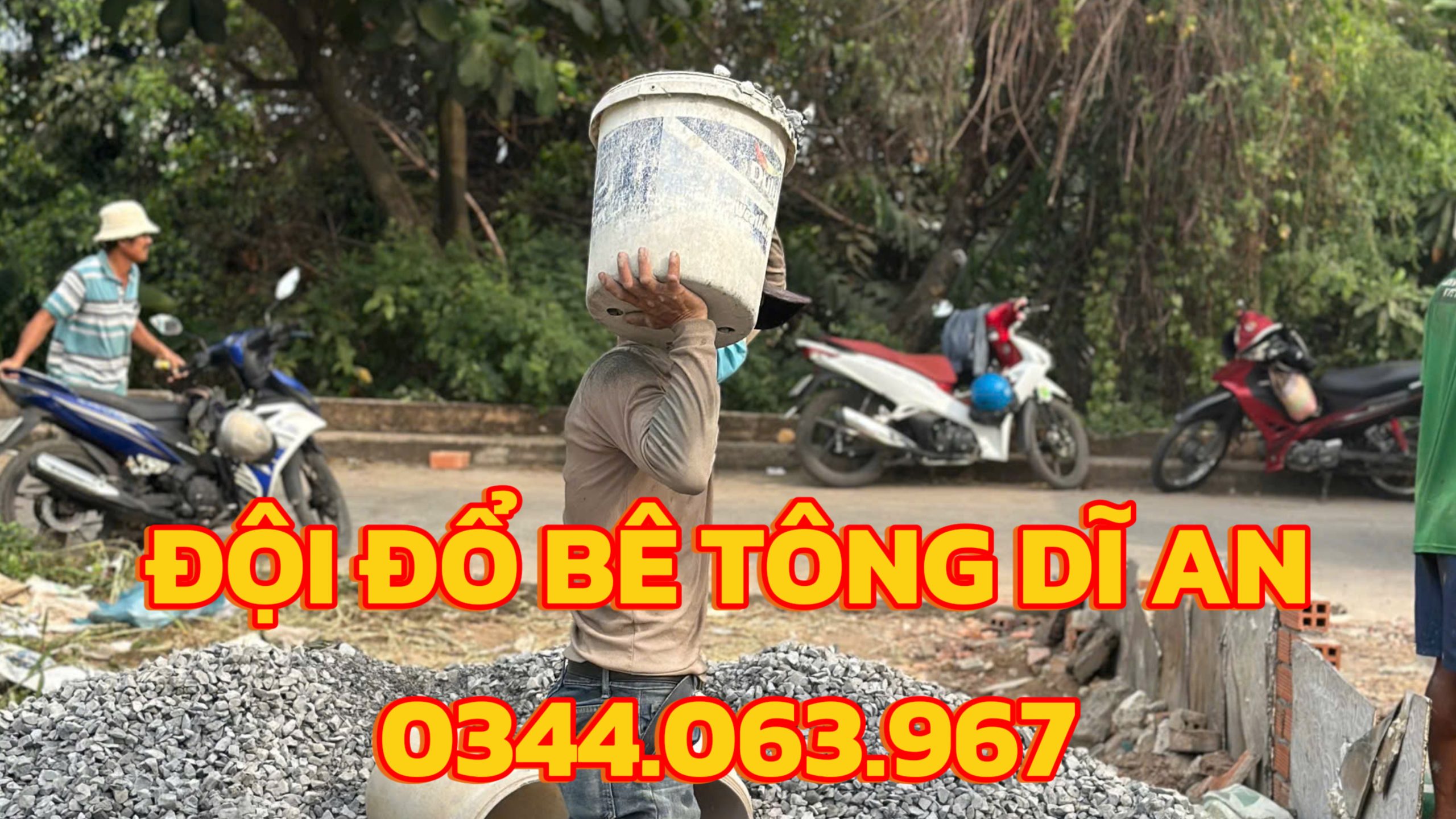 Read more about the article Đội Đổ Bê Tông Dĩ An Giá Rẻ Uy Tín Chất Lượng Hàng Đầu 0344.063.967