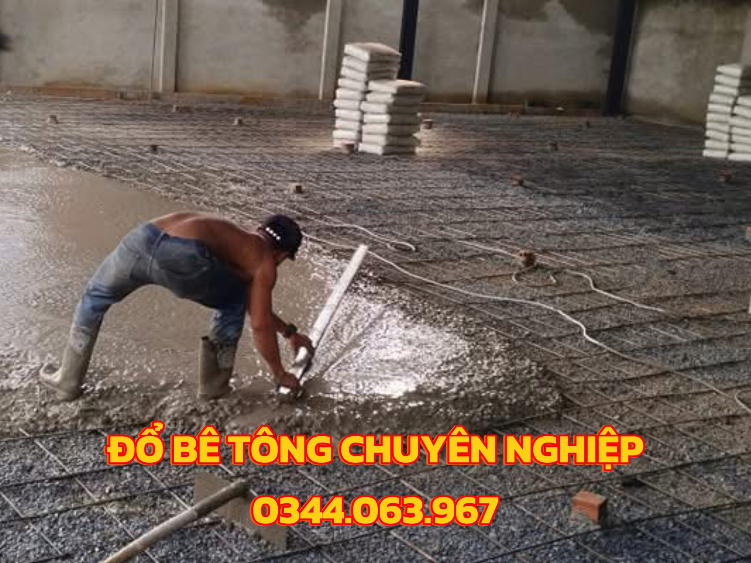đổ bê tông tay đồng nai